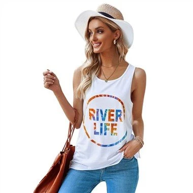 Tricou cu imprimeu River Life