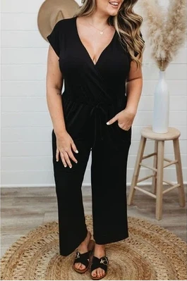 Plus Size Show Off Jambiere Distressed